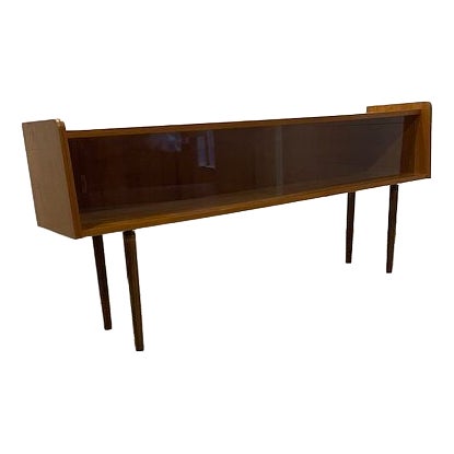 Sideboard with Glass Doors by Tatra Nabytok, 1965 For Sale