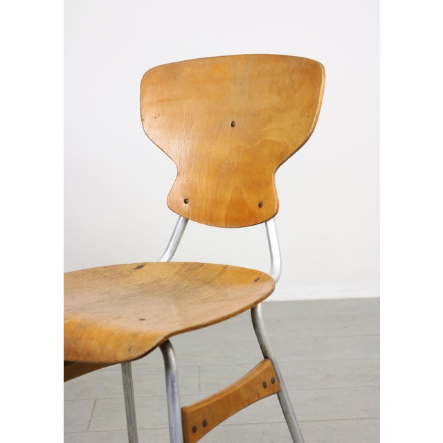 Mid-Century Modern Set of Mid-Century Plywood Desk Chairs by Niko Kralj for Stol Kamnik For Sale - Image 3 of 18