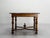 19th Century Louis XIII French Square Oak Table with X-Shaped Crossbar, 1890s For Sale - Image 4 of 16
