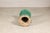Traditional Antique Annamese Green Glazed Ceramic Pedestal with Floral Medallion For Sale - Image 3 of 12