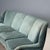 Vintage Bean-Shaped Sofa in Velvet, 1950s For Sale - Image 3 of 10