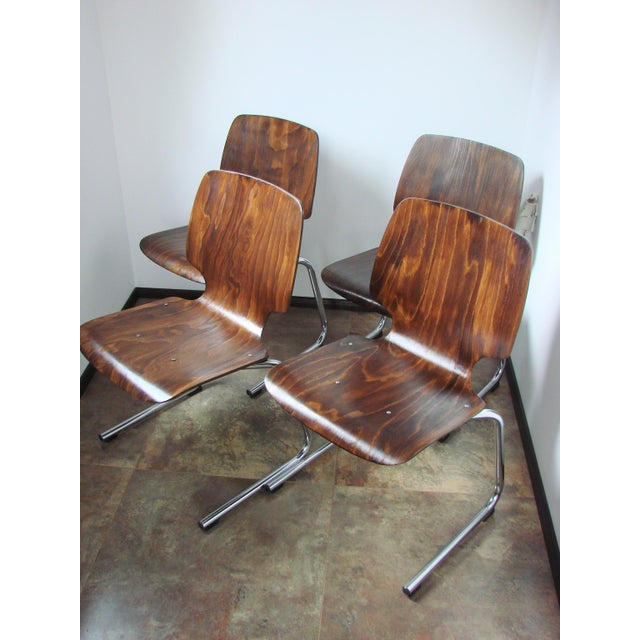 Flötotto Chairs by Kusch+Co, 1960s, Set of 4 For Sale - Image 9 of 15