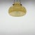 Glass & Brass Pendant Light, 1950s For Sale - Image 6 of 10