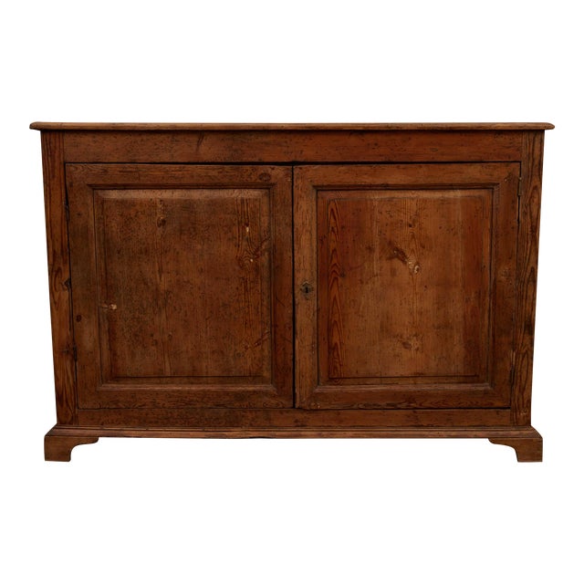 Italian Credenza Oak and Pine, 19th Century For Sale