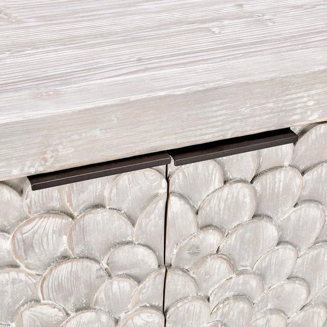 Cream Delilah White Washed Sideboard For Sale - Image 8 of 13