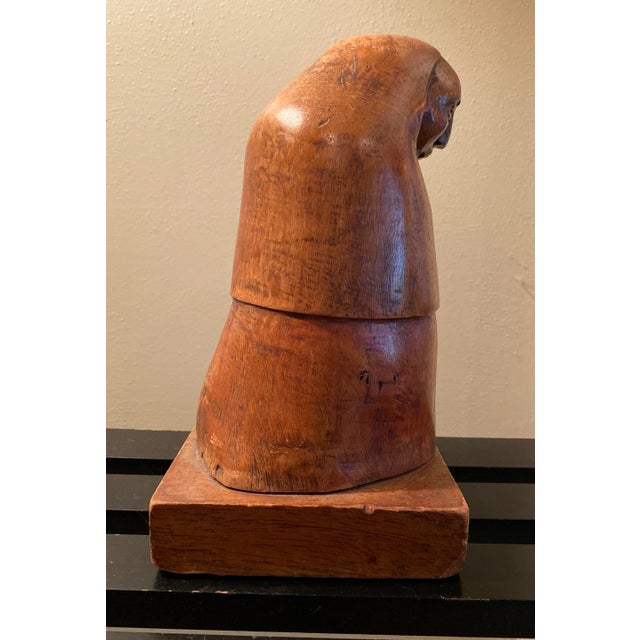 Mexican Vintage Mexican Figural Wood Carving by Arias For Sale - Image 3 of 12
