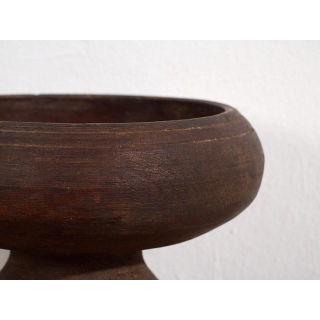 Small Antique Wooden Bowl For Sale - Image 3 of 6