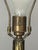 Mid-Century Pencil Reed Rattan Bamboo and Brass Table Lamp, 1970s For Sale - Image 16 of 17