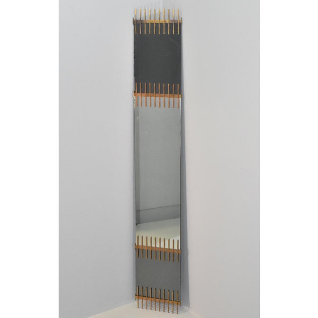 1950s Wall Mirror by Ettore Sottsass Jr. and Santambrogio and De Berti, 1950 For Sale - Image 5 of 16