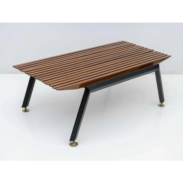 Metal Mid-Century Modern Coffee Table, Italy, 1950s For Sale - Image 7 of 7