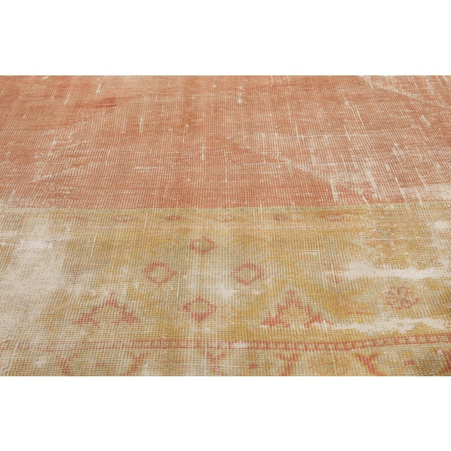 Late 19th Century Late 19th Century Turkish Oushak Rug, 09'07 X 13'00 For Sale - Image 5 of 10