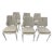 Custom Dining Chairs After Paul Mathieu - Set of 8 For Sale