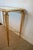 Gold Leaf Mirrored Side Table For Sale In New York - Image 6 of 8