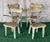 Early 20th Century Set of Four Faux Bois Garden Chairs For Sale - Image 5 of 14