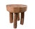 African African Vintage Carved Wood Milk Stool Hehe Gogo People Tanzania 13" H For Sale - Image 3 of 7