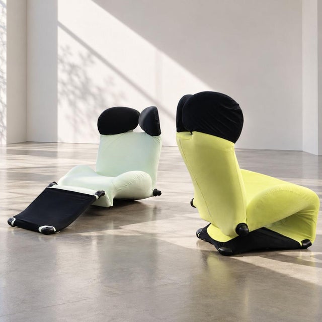 Wink Lounge by Toshiyuki Kita for Cassina, 1980s For Sale - Image 6 of 10