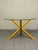 Round Table with Iron Legs and Glass Top, 1970s For Sale - Image 3 of 18