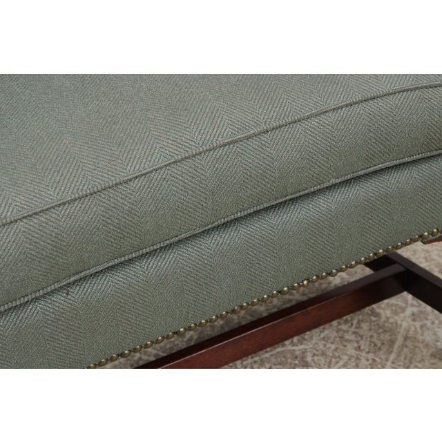 Pair of Kittinger Williamsburg High Back Wing Chairs For Sale - Image 11 of 18