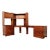 Stickley L Shaped Solid Cherry Office Desk Unit For Sale
