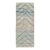 Galerie Shabab Collection Mid-20th Century Handmade Turkish Anatolian Modernist Small Runner For Sale