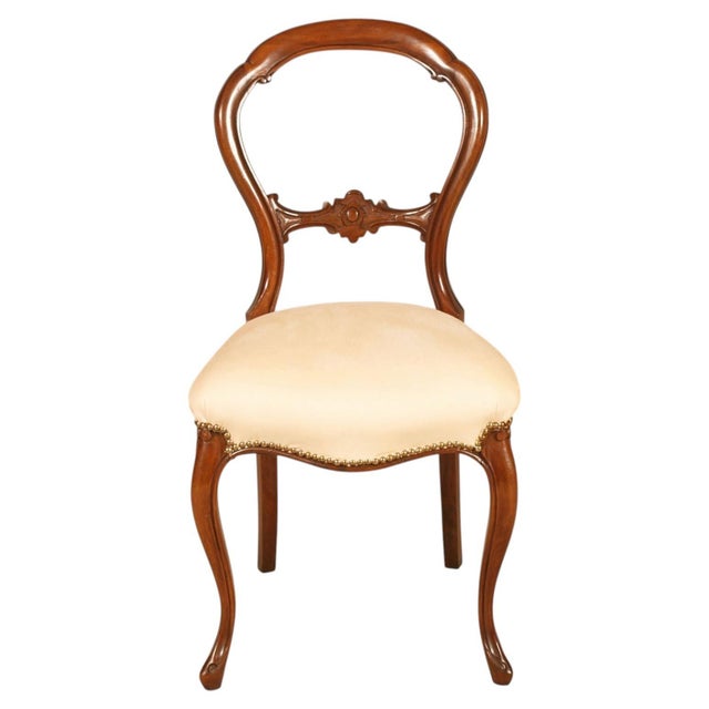 Baroque Baroque Sorrento Walnut Chairs, 1920s, Set of 6 For Sale - Image 3 of 9
