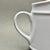 Mid 20th Century Vintage White Mid-Century Modern Farmhouse Ceramic Pitcher For Sale - Image 5 of 9