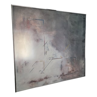 Paul Fowler, Dry Grey: Linear Remains, 1981, Mixed Media, Framed For Sale