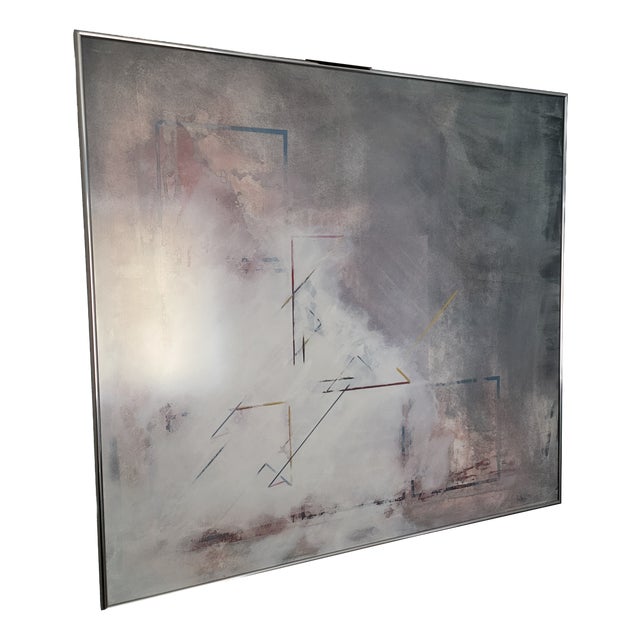 Paul Fowler, Dry Grey: Linear Remains, 1981, Mixed Media, Framed For Sale