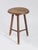 Antique French Round Wooden Bobbin Side Table or Stool, 1920s For Sale - Image 10 of 10