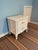 French Country Vintage Bedroom Furniture 1950s White Nightstand For Sale - Image 3 of 7