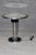 Art Deco Unique Machine Age or Art Deco Glass and Chrome Lighted Pedestal Table For Sale - Image 3 of 11