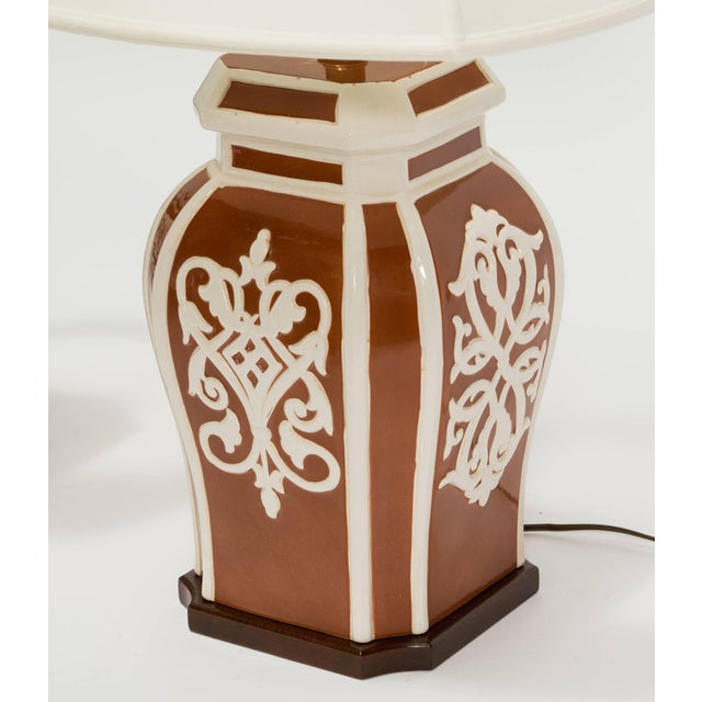 Frederick Cooper Ginger Jar Lamps a Pair Chairish