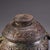 Metal Pair of Antique Bronze Lidded Jars With Archaic Scrollwork For Sale - Image 7 of 9