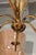 Wood Vintage 6-Light Italian Bulrush Toleware Chandelier For Sale - Image 7 of 12