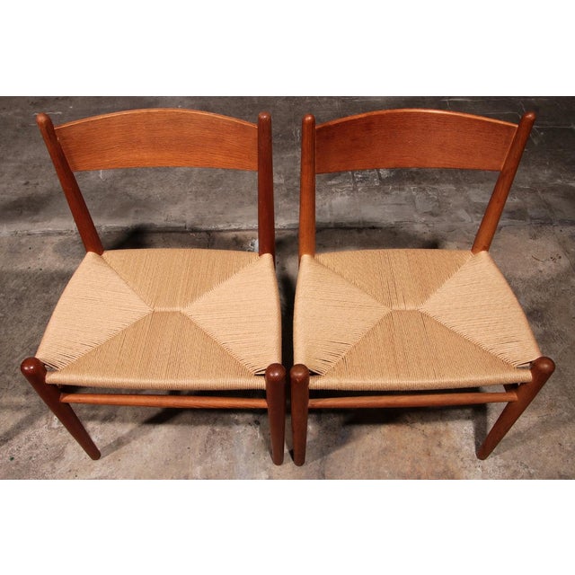 Dining Chairs by Hans Wegner for Carl Hansen & Søn, Denmark, 1960s, Set of 4 For Sale - Image 13 of 16