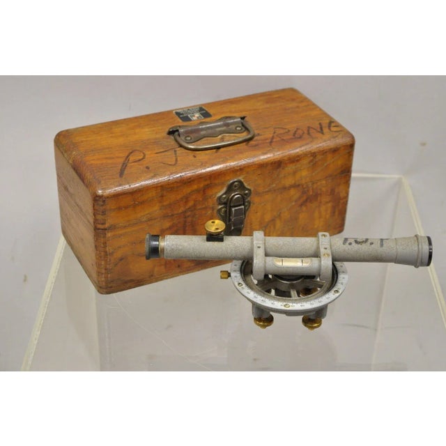 Vtg David White Instrument Co Surveying Equipment Plane Utility Level ...