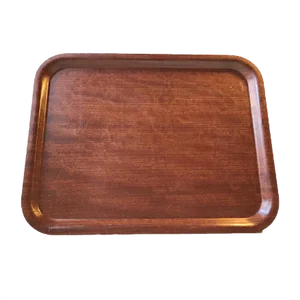 Vintage Danish Teak Serving Tray from Langva, 1960s
