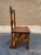 Brown 19th Century Solid Tiger Oak Metamorphic Side Chair/Library Ladder For Sale - Image 8 of 11