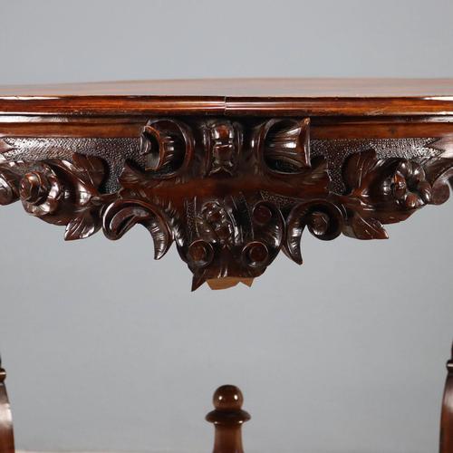 Louis Philippe Walnut Biscuit Table For Sale - Image 5 of 11