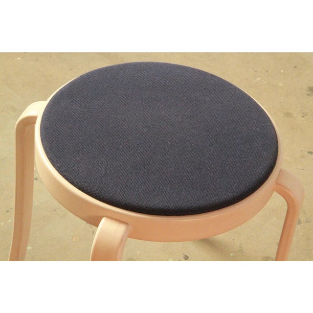 Vintage Stool by Rud Thygesen & Johnny Sørensen, 1980s For Sale - Image 9 of 11