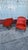 Pair of Vintage Red Tufted Armchairs For Sale In Los Angeles - Image 6 of 7