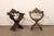 Mid 20th Century Mid 20th Century Spanish Carved-Walnut Savonarola Chairs For Sale - Image 5 of 11