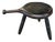Antique American Primitive, Folk Art Tri Pod Milking Stool For Sale