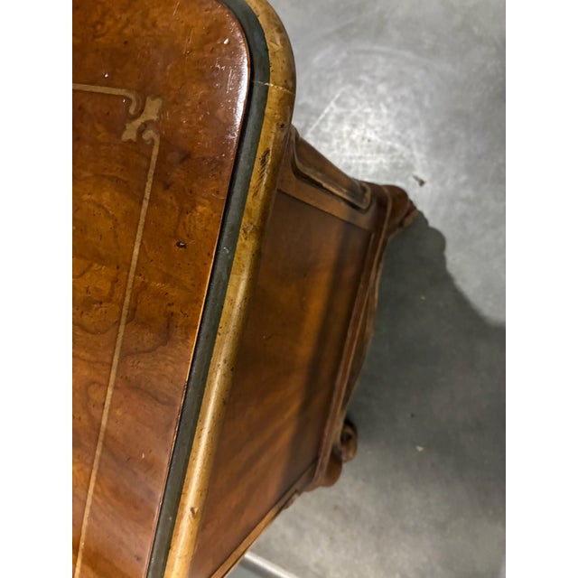 Vintage Drexel Heritage Brittany Collection Louis XV French Provincial Nightstand End Tables (Pair) For Sale - Image 17 of 17