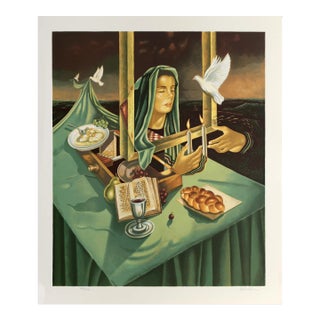 Inauguration of the Sabbath, Israel Rubinstein For Sale