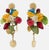 Dolce & Gabbana Earrings Gold Coin Floral Fruit Charms Sicily Chandelier, A Pair For Sale In Los Angeles - Image 6 of 6