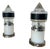 Space Age Murano Glass Table Lamps, Italy, 1970s, Set of 2 For Sale
