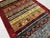 Red Khorjin Saddlebag Design Rug With Animal Motifs, 4'2" X 6' For Sale - Image 9 of 14