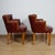 Red Art Deco Chairs by Harry & Lou Epstein, 1930s, Set of 2 For Sale - Image 8 of 10
