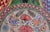 This masterful Madhubani composition balances two interconnected ecological planes divided symmetrically by a stylized,...